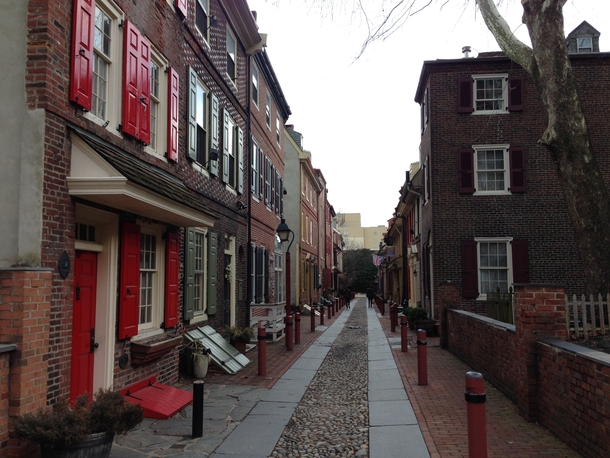 Elfreths Alley Philadelphia Americas Oldest Continuously Inhabited Residential Street 