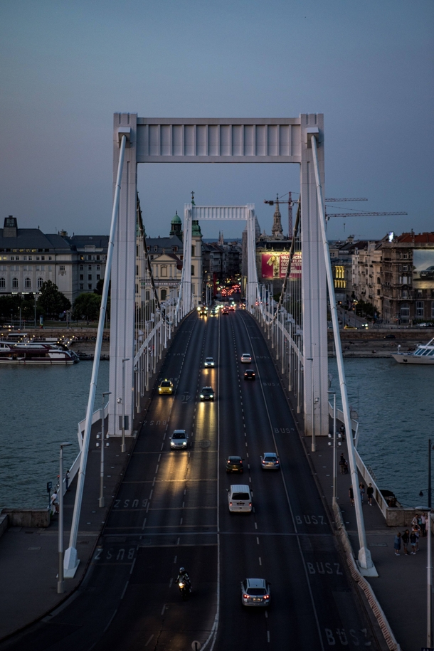 Elisabeth Bridge Budapest Hungary 