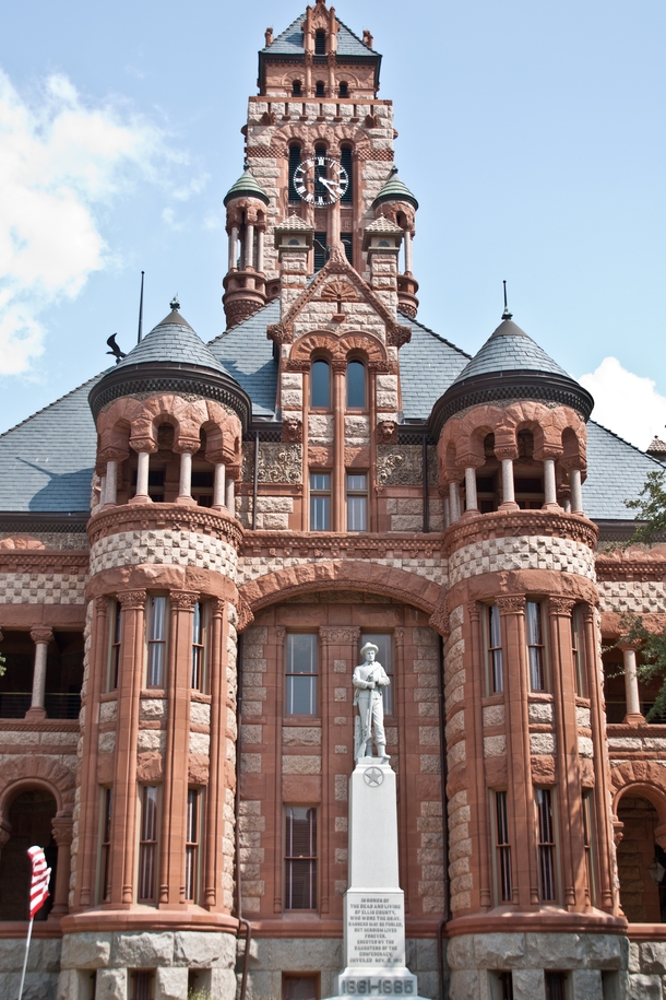 Ellis County Courthouse Waxahatchie Texas 