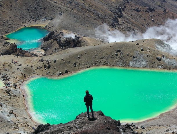 Emerald Lakes Mount Tongariro New Zealand 