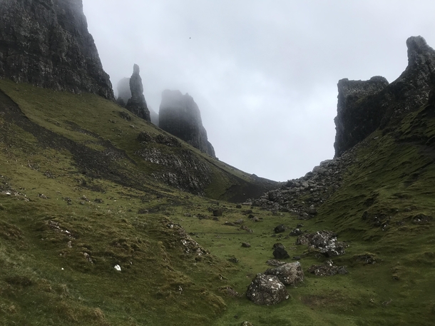 Enter at your own peril Quiraing in the Isle of Skye looks like the entry to a magic realm 