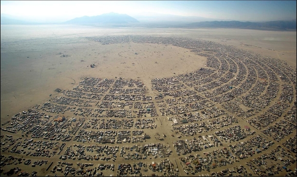 Ephemeral City Burning Man 