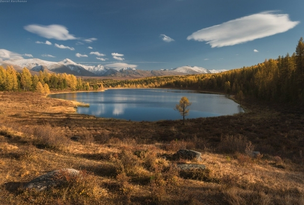 Epic Autumn Landscape Russia Altai Photo by Daniil Korzhonov 