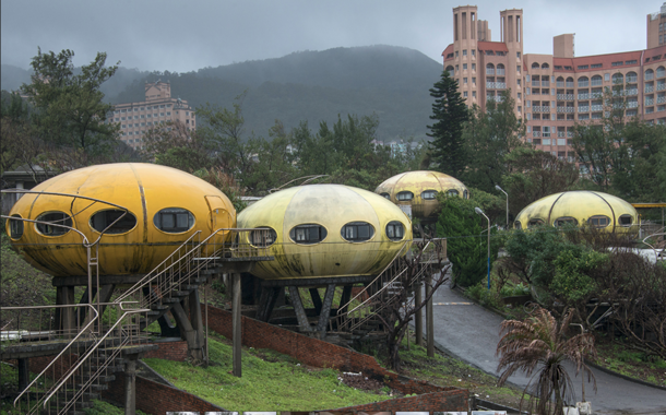 Epic forgotten UFO buildings in Taiwan