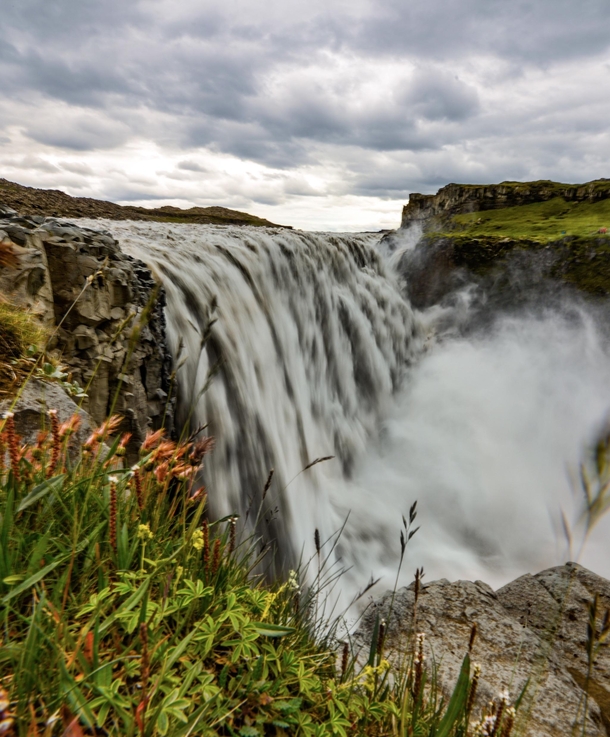 Europes most powerful waterfall Dettifoss in Iceland  - IG glacionaut