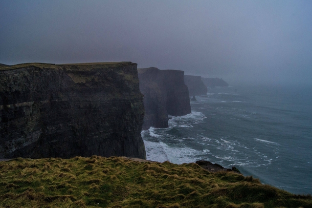Even in the rain the Cliffs of Moher are stunning  x
