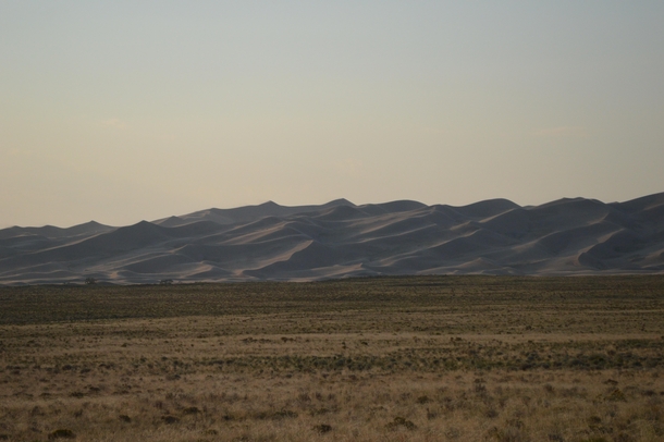 Evening at The Great Sand Dunes National Park CO 
