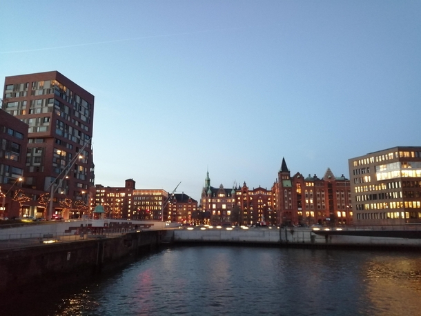 Evening in Hamburg