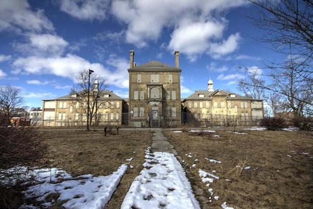 Examination Building on the grounds of a former asylum London Ontsrio Canada