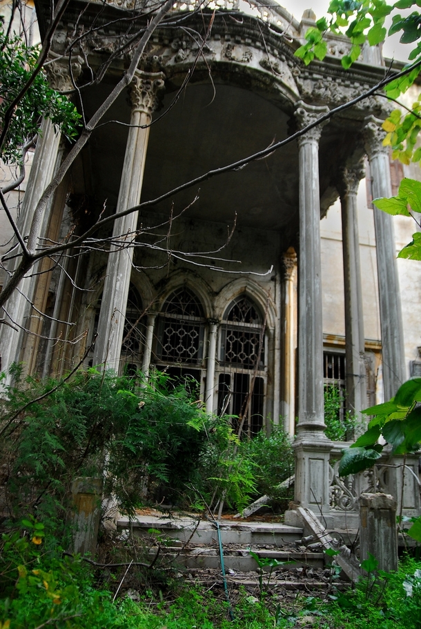 Exiled and former Prime Minister of Beiruts abandoned Mansion Photo by Craig Finlay  more in comments