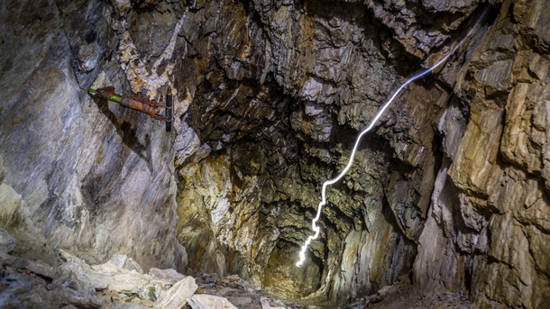 Exploring an abandoned mine - Martigny Switzerland 