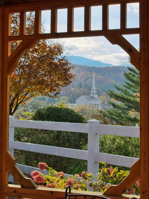 Fall in Stowe Vermont USA 