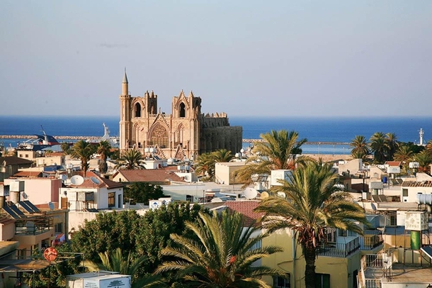 Famagusta Cyprus A smaller copy of the Notre Dame in Paris was built by the Franks in the th century In  the Ottomans added a minaret and converted it into a mosque