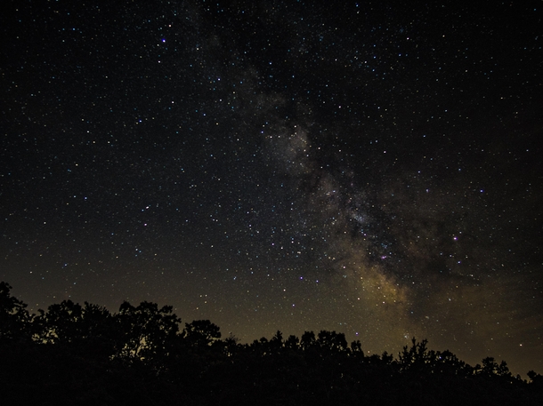 First attempt at shooting the Milky Way - Belleplain State Forest New Jersey 