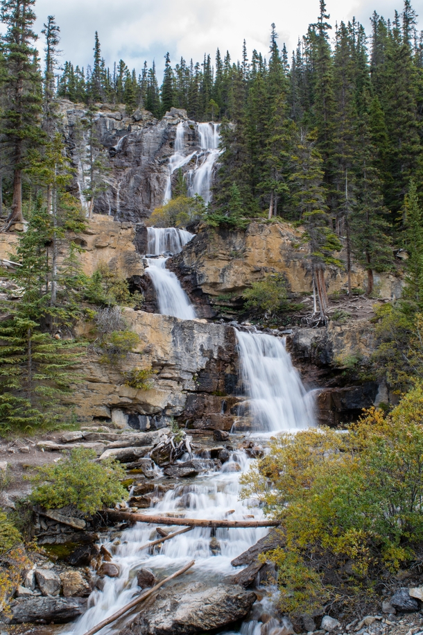 First attempt here Tangle Falls in Jasper Alberta 
