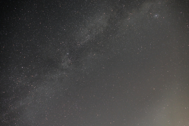 First intentional attempt at photographing the Milky Way