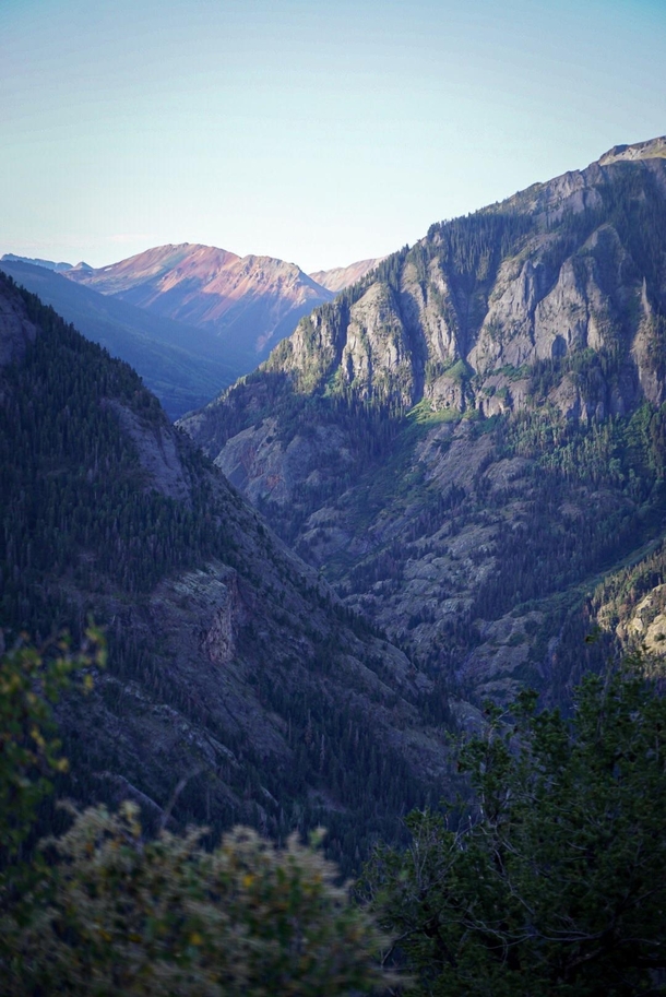 First light in Ouray Co 