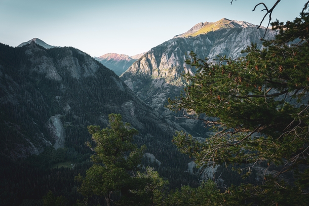 First light in Ouray  x  September  
