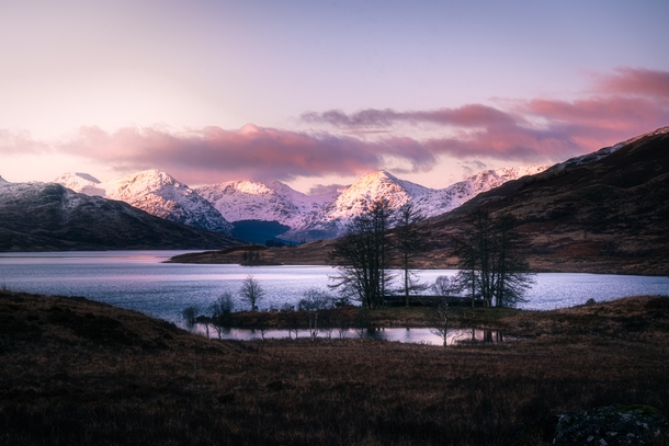 First sunrise of the year - Loch Arklet Stirling Scotland 