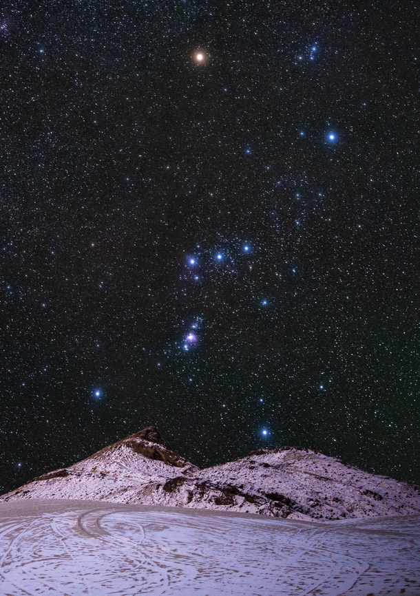 First Time Making a Composite Image  Orion Over the West Utah Desert