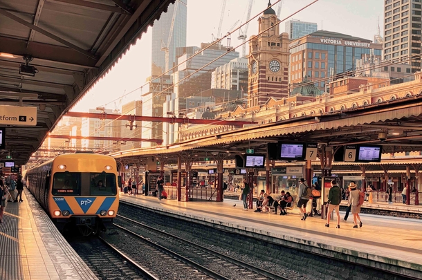 Flinders Street Station Melbourne Australia