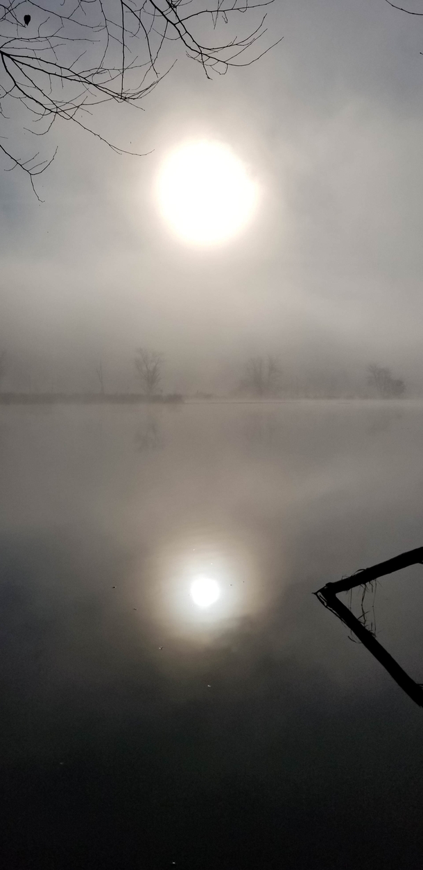 Foggy Morning on the Hootch 