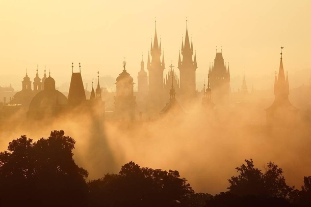 Foggy Prague