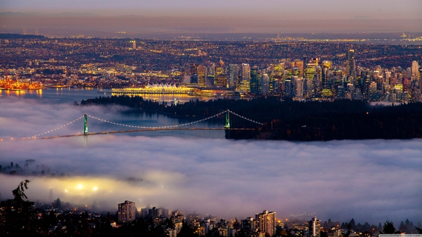 Foggy Vancouver