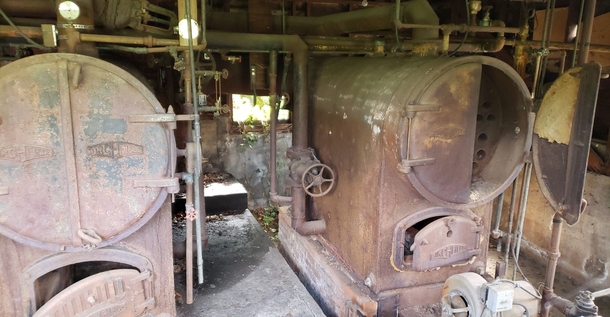 Forgotten greenhouse boilers Seattle WA 