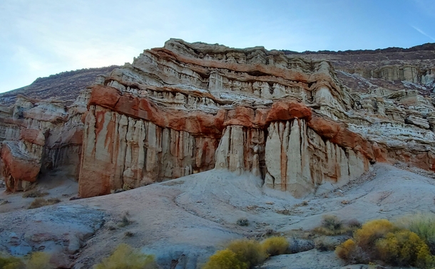 Formations at Red Rock Canyon State Park CA USA  x