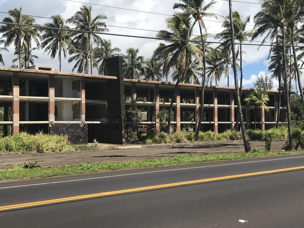Former beachside hotel Kauai HI 