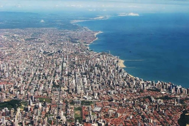 Fortaleza aerial view