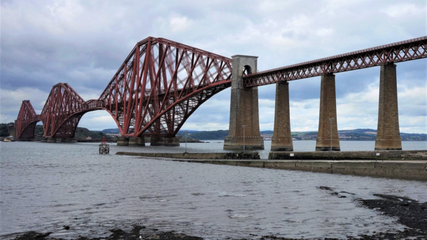 Forth Bridge Scotland built between  and 
