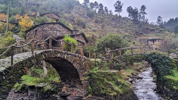 Foz dgua a schist village in Portugal
