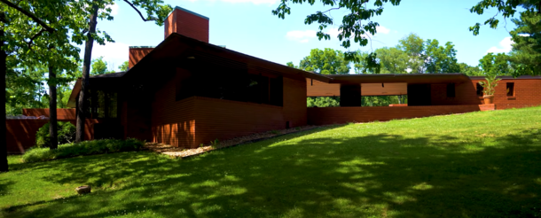 Frank Lloyd Wright Designed this home in  It still looks futuristic