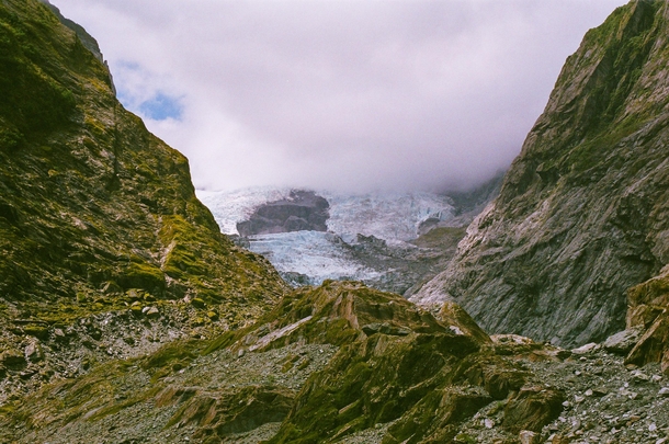 Franz Josef Glacier Middle Earth New Zealand 