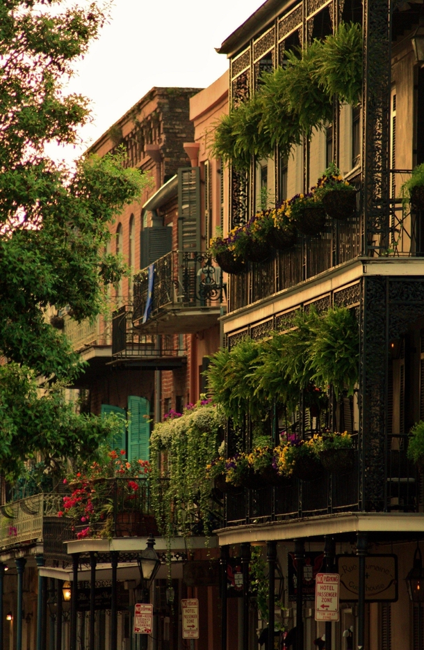 French Quarters in New Orleans Louisiana