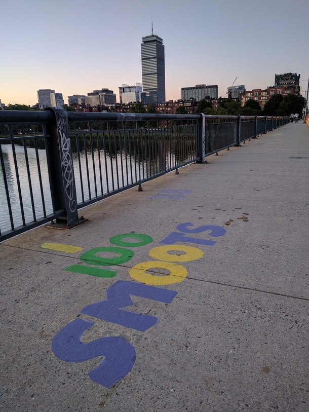 From MIT to Boston - Harvard Bridge Smoots Prudential Building Massachusetts 