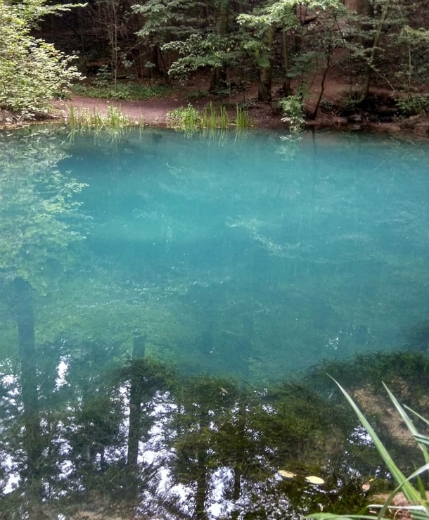 FROM OUR LAST FAMILY SUMMER TRIP TO ROMANIA - THE CRYSTAL LAKE IN NEREI BEUSNITA RAVINE NATIONAL PARK    