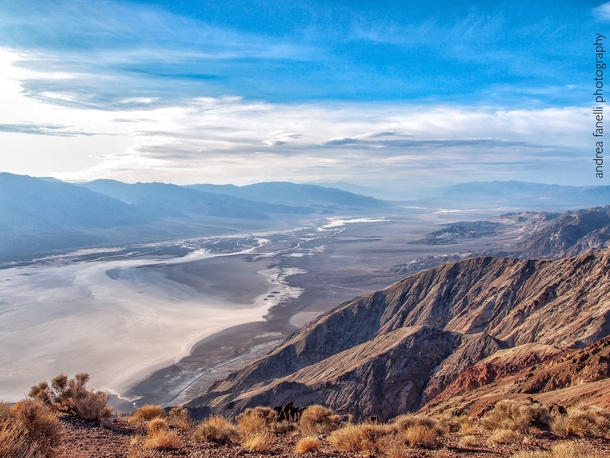 From the last floor of Purgatory to the lowest point in the states Dantes view Death Valley 