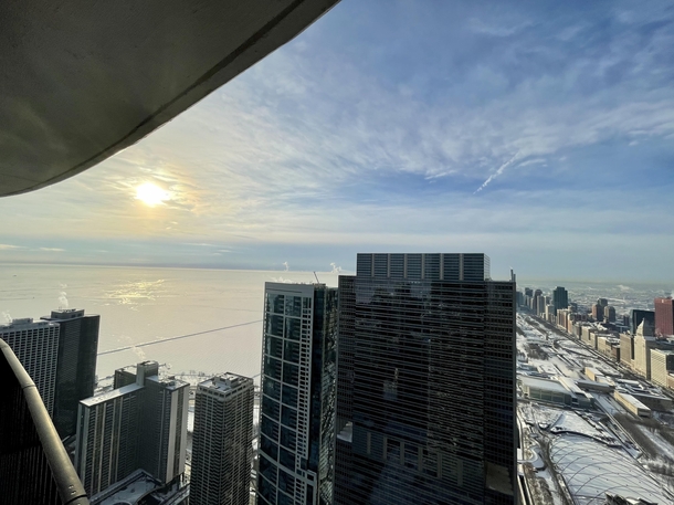 Frozen morning in Chicago 