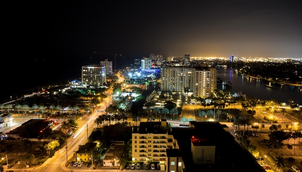 Ft Lauderdale at night 
