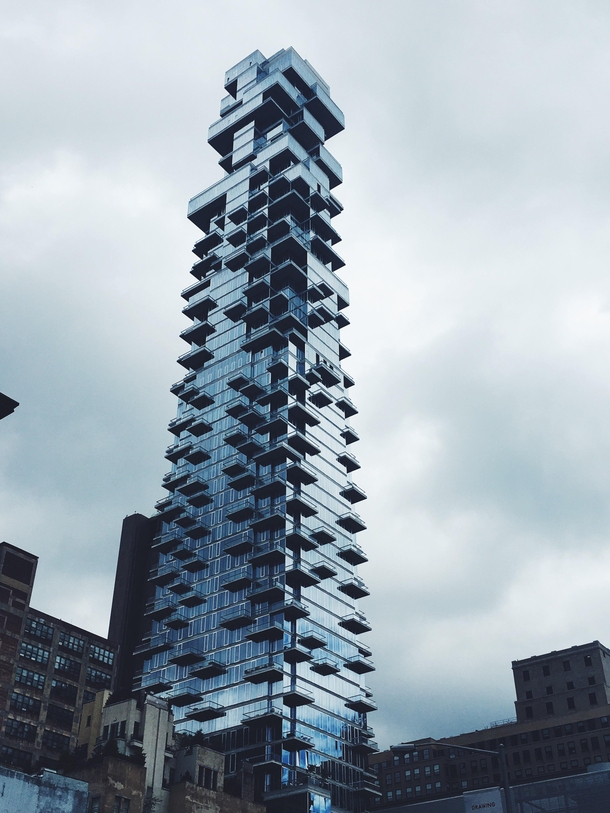Futuristic Building in New York City 