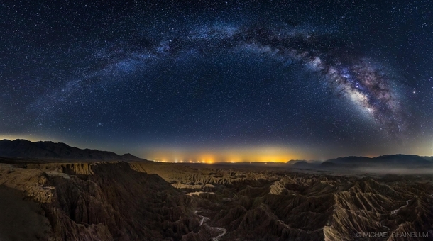 Galactic Badlands - the Borrego Badlands California  photo by Michael Shainblum