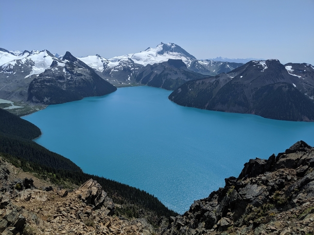 Garibaldi Lake from Panorama Ridge - Canada 