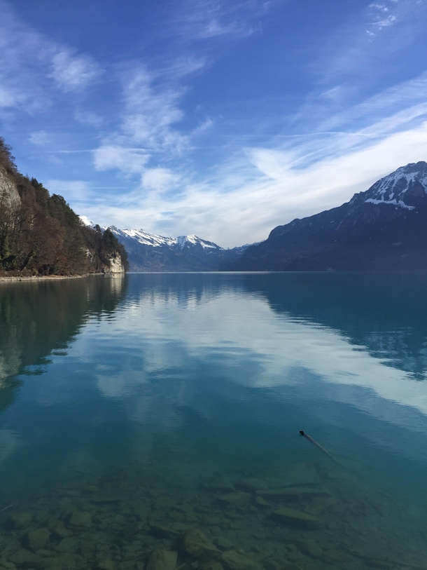 Gatorade anyone Lake Brienz Switzerland 