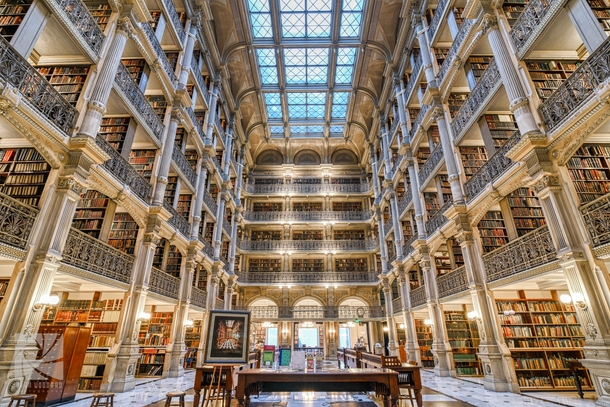 George Peabody Library - Baltimore MD 