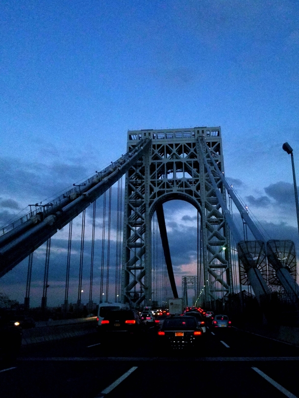 George Washington Bridge at Night 