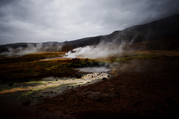 Geothermal Field Iceland 