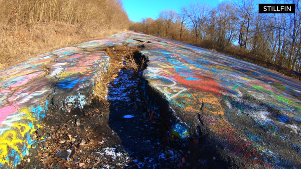Ghost town Centralia PA The Graffiti Highway